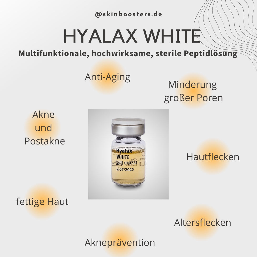 Hyalax White 1 x 5 ml - SKIN-BOOSTERS