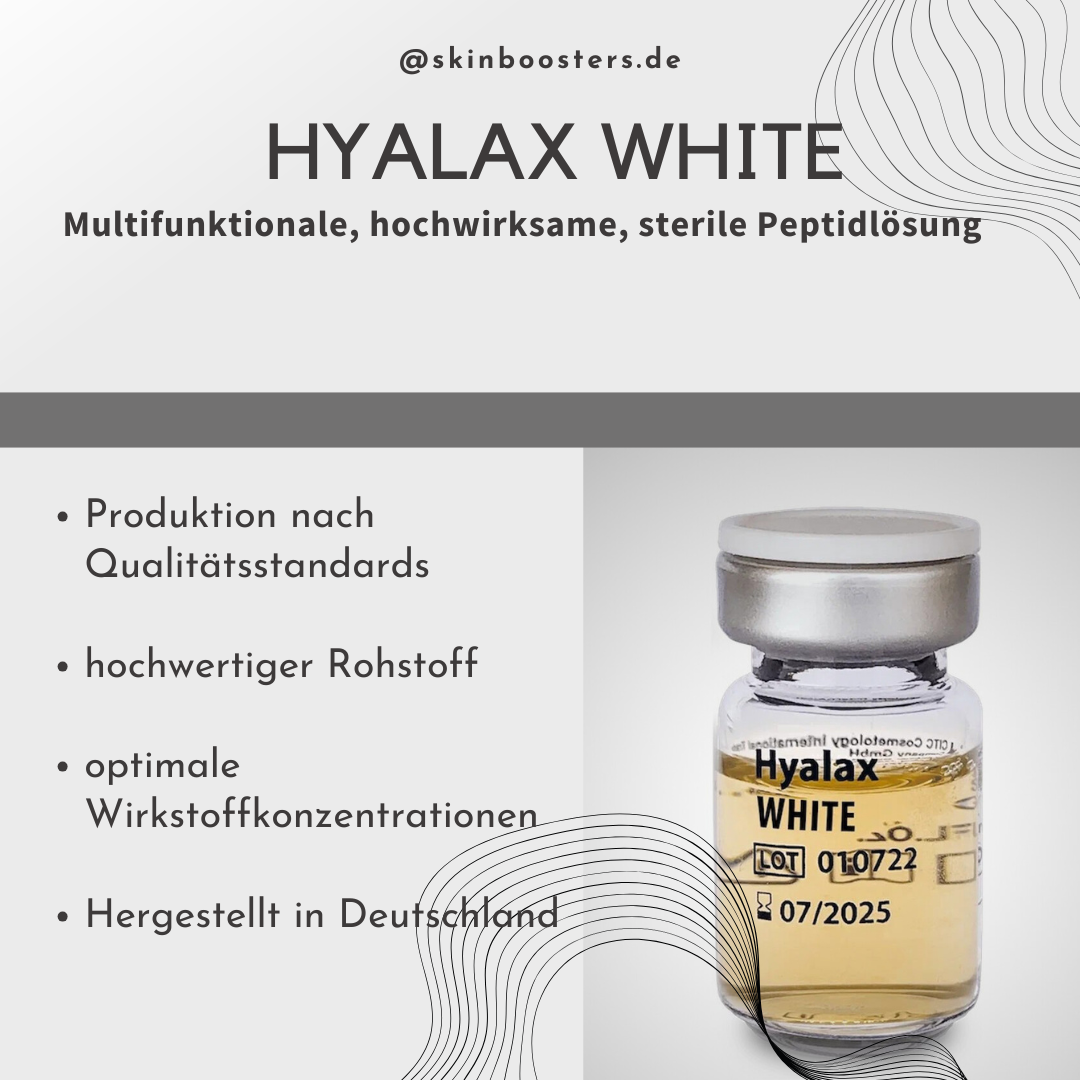 Hyalax White 1 x 5 ml - SKIN-BOOSTERS