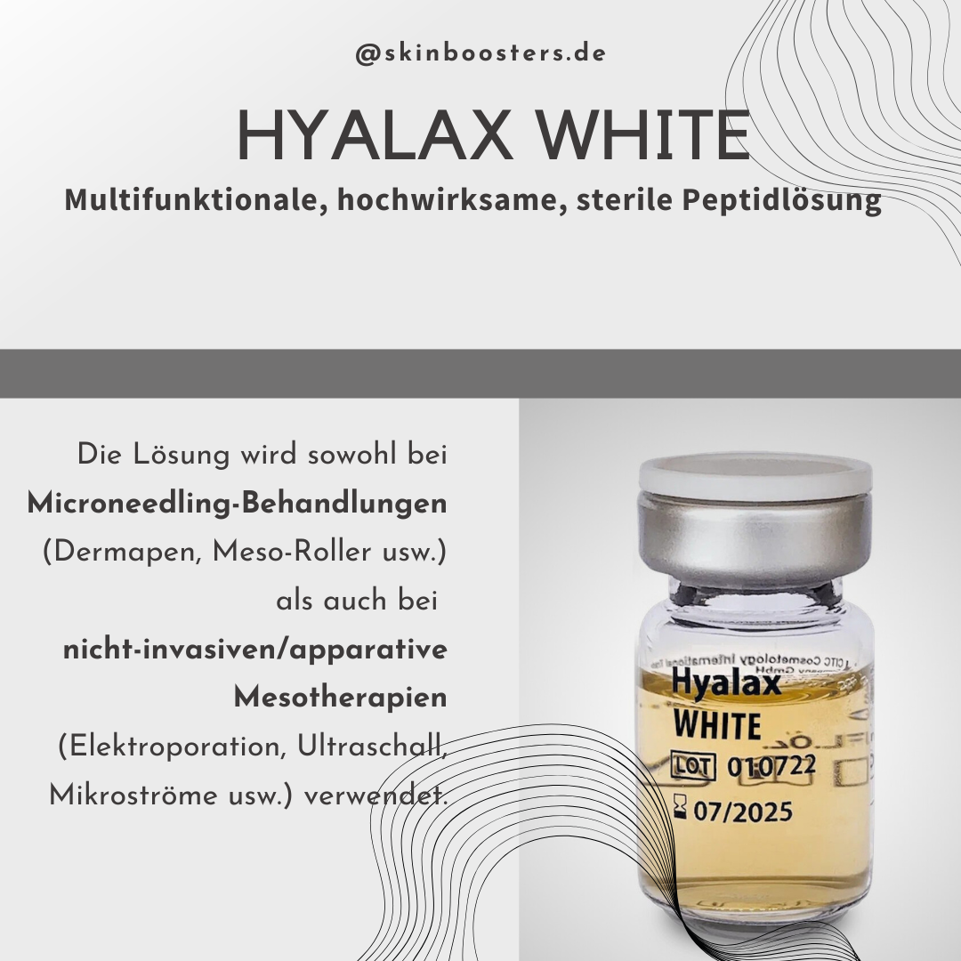 Hyalax White 1 x 5 ml - SKIN-BOOSTERS