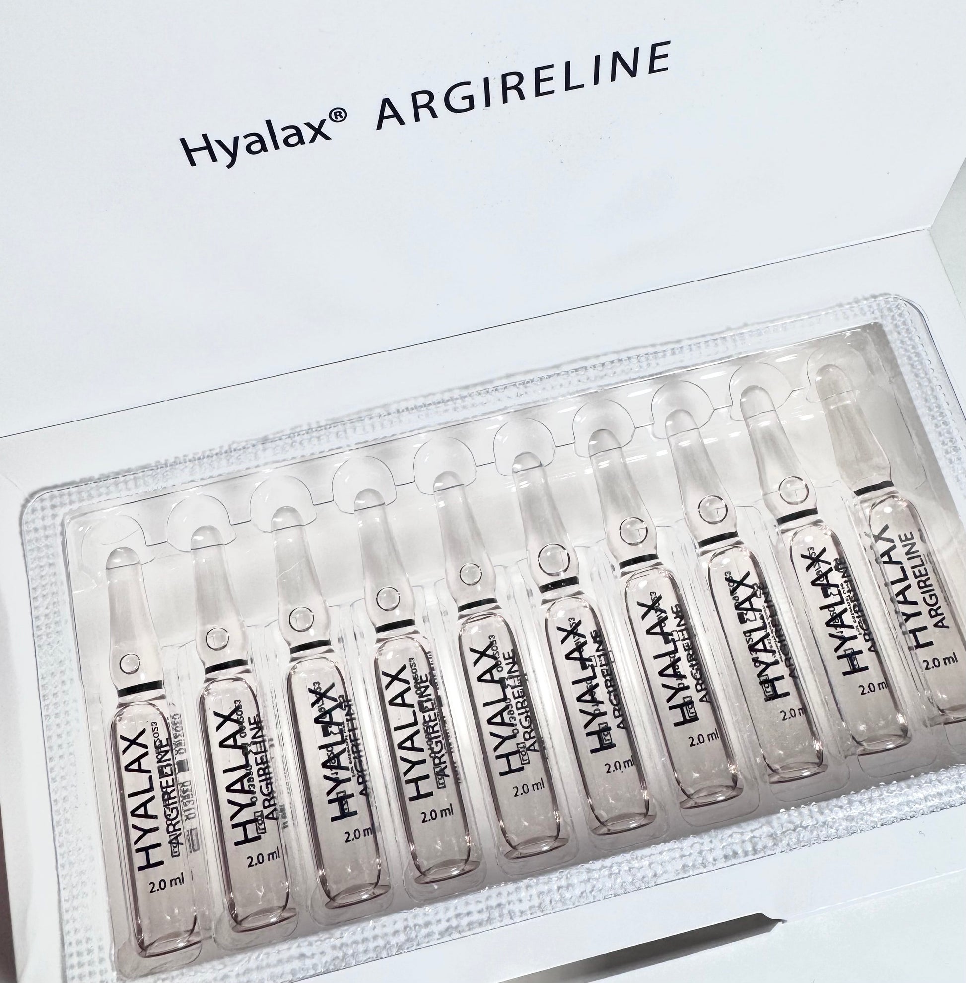 Hyalax Argireline 10% Ampullen Peptid mit ähnlicher Wirkung wie Botox 10 x 2 ml - SKIN-BOOSTERS