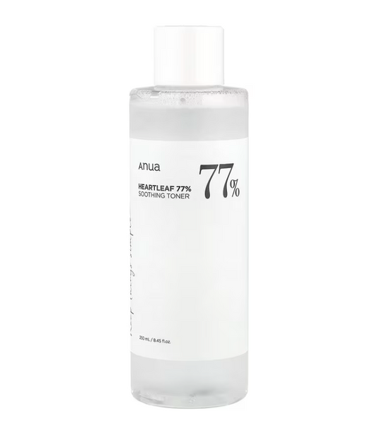 Anua – Heartleaf 77% Soothing Toner (250ml) - SKIN-BOOSTERS