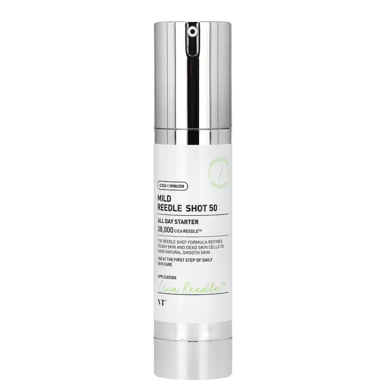VT Cosmetics - Mild Reedle Shot 50, 30ml - Der innovative Booster für maximale Wirkstoffaufnahme - SKIN-BOOSTERS